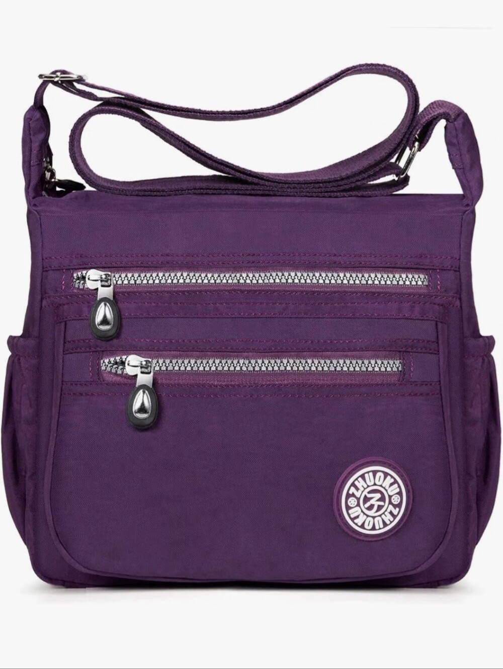 TIBES Fashion Women Nylon Shoulder Bag Waterproof Crossbody Purse Organize Trave